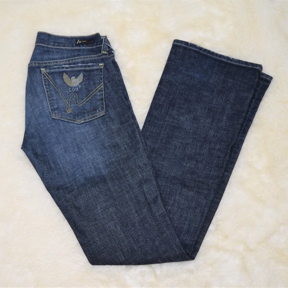 Citizens of‎ Humanity Collete Low Rise Bootcut Jeans Distressed Size 26